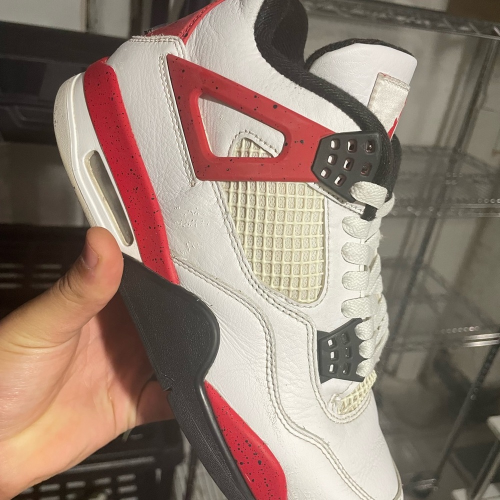Jordan 4 Red Cement, Size 8 Mens, Og box